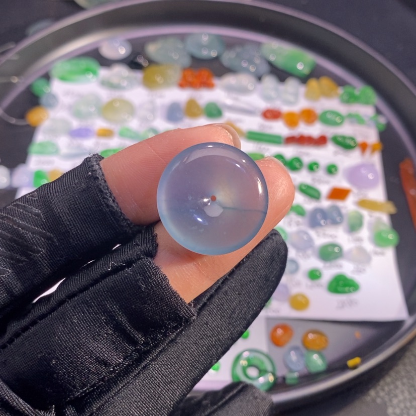 【闪购商品】翡翠挂件未镶嵌扣子