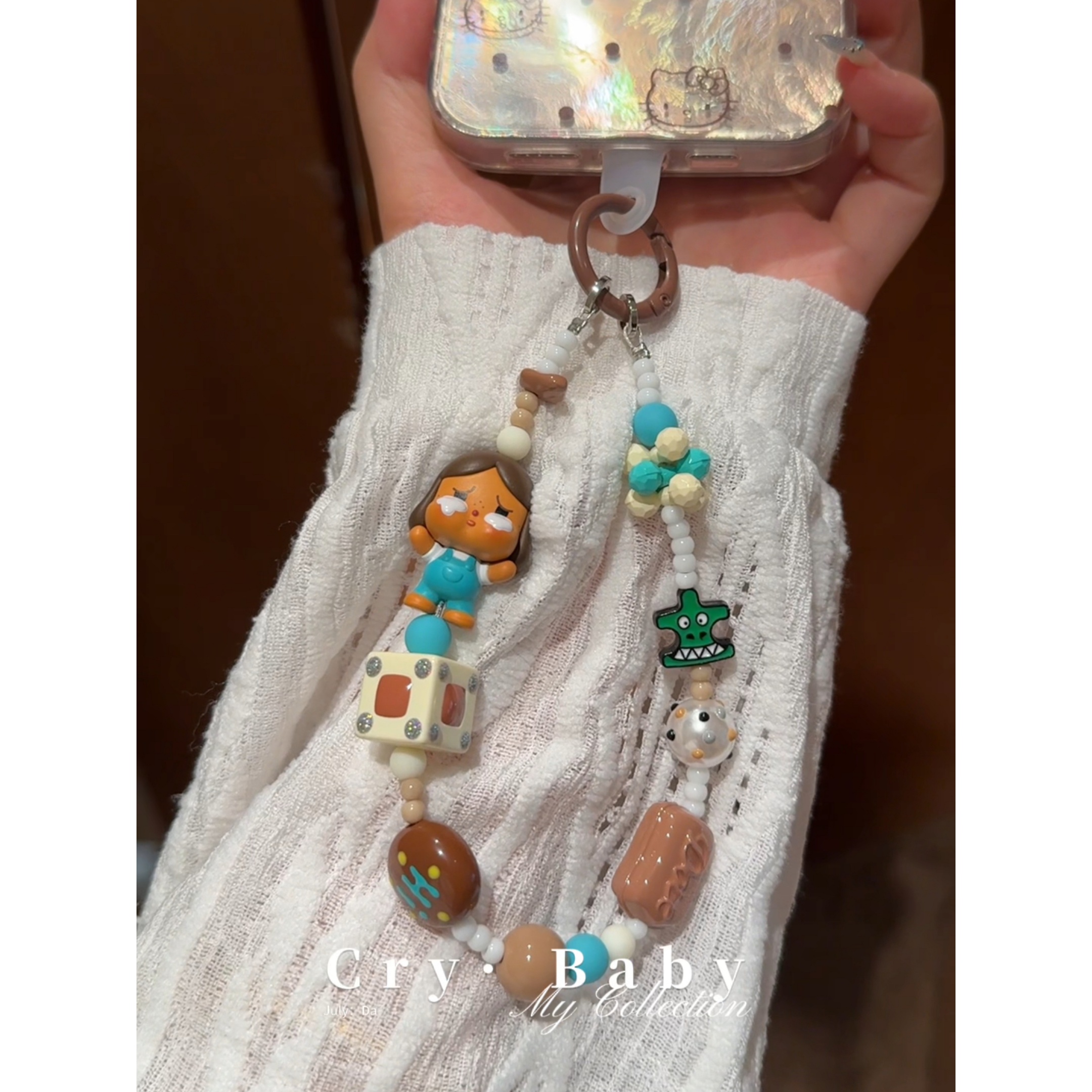 BBKW潮玩手机壳挂件DIY饰品挂饰创意个性ins手机链