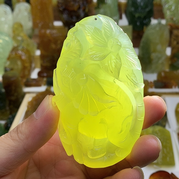 蛇纹石玉未镶嵌珠宝半成品