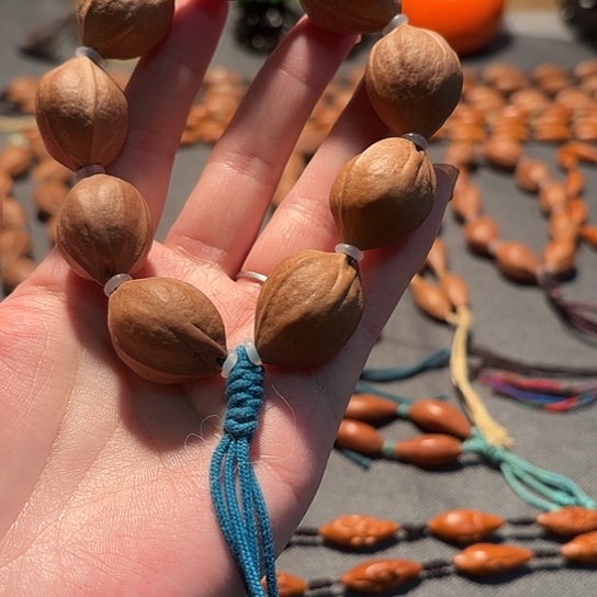 橄榄核手串/手链梅林铁核头货2128手串