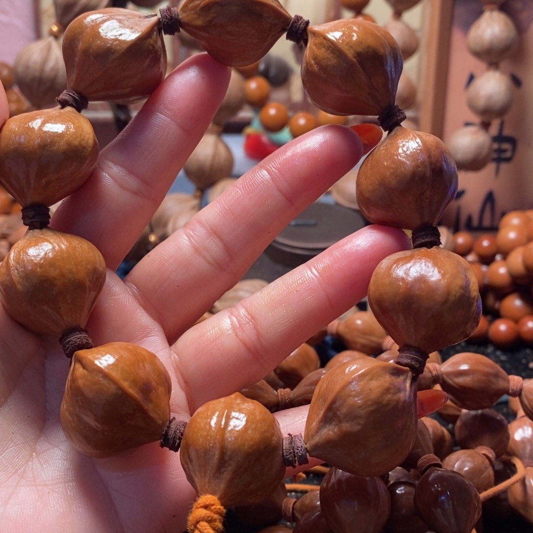 橄榄核手串/手链三花福立