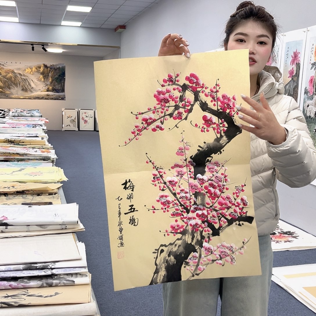 国画纯手绘字画作品