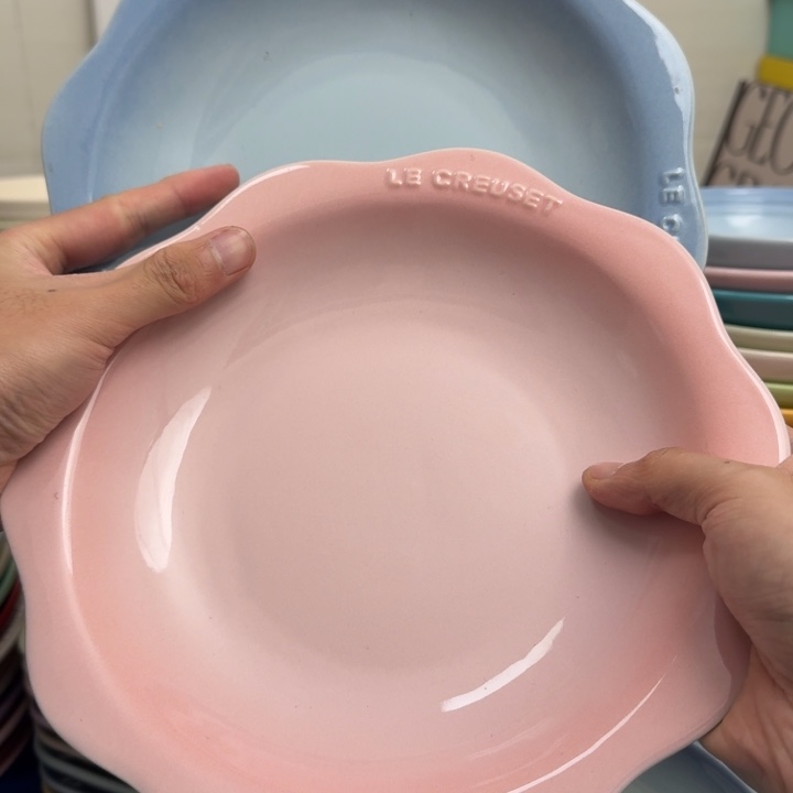 福利微瑕2个9英寸花韵盘