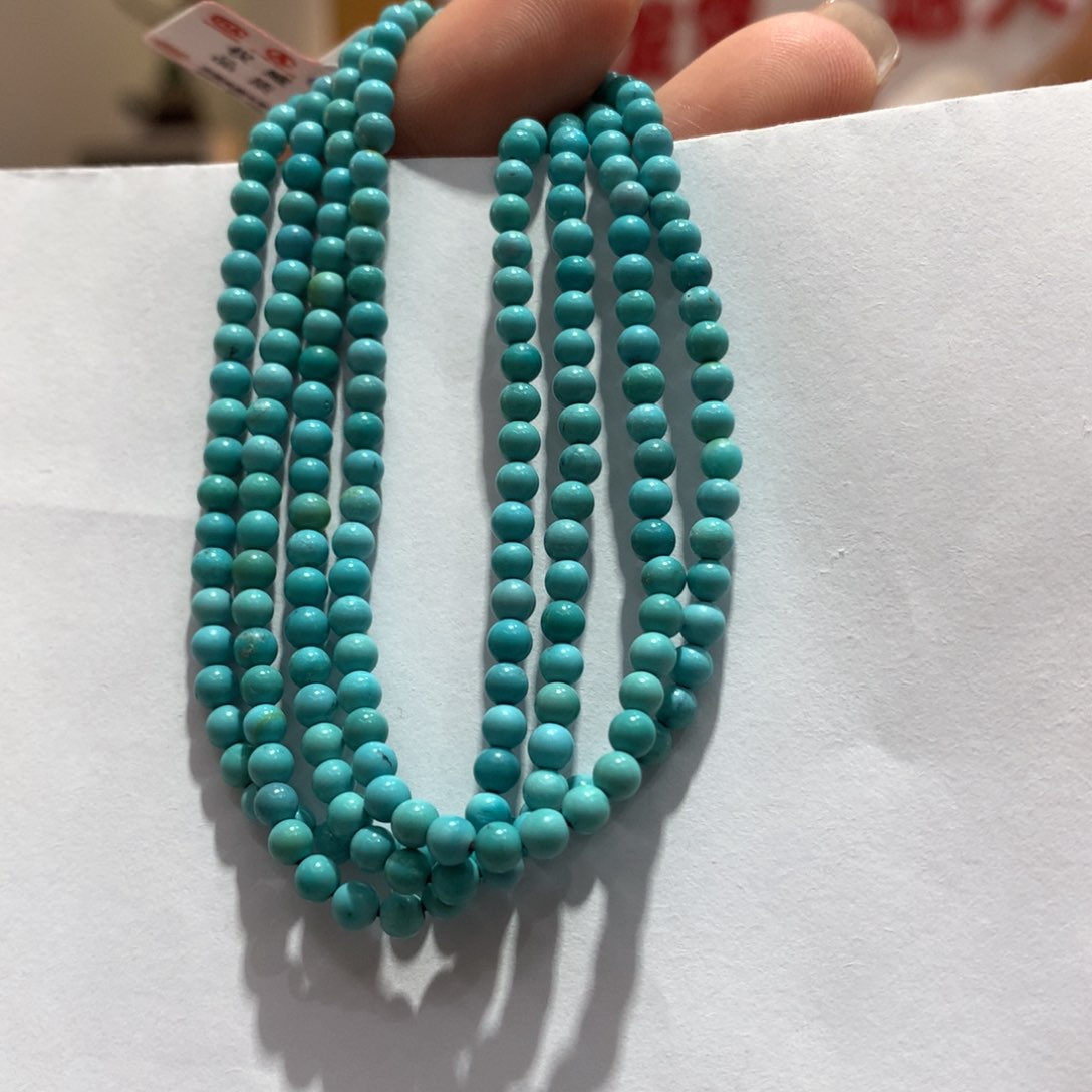 绿松石长链未镶嵌