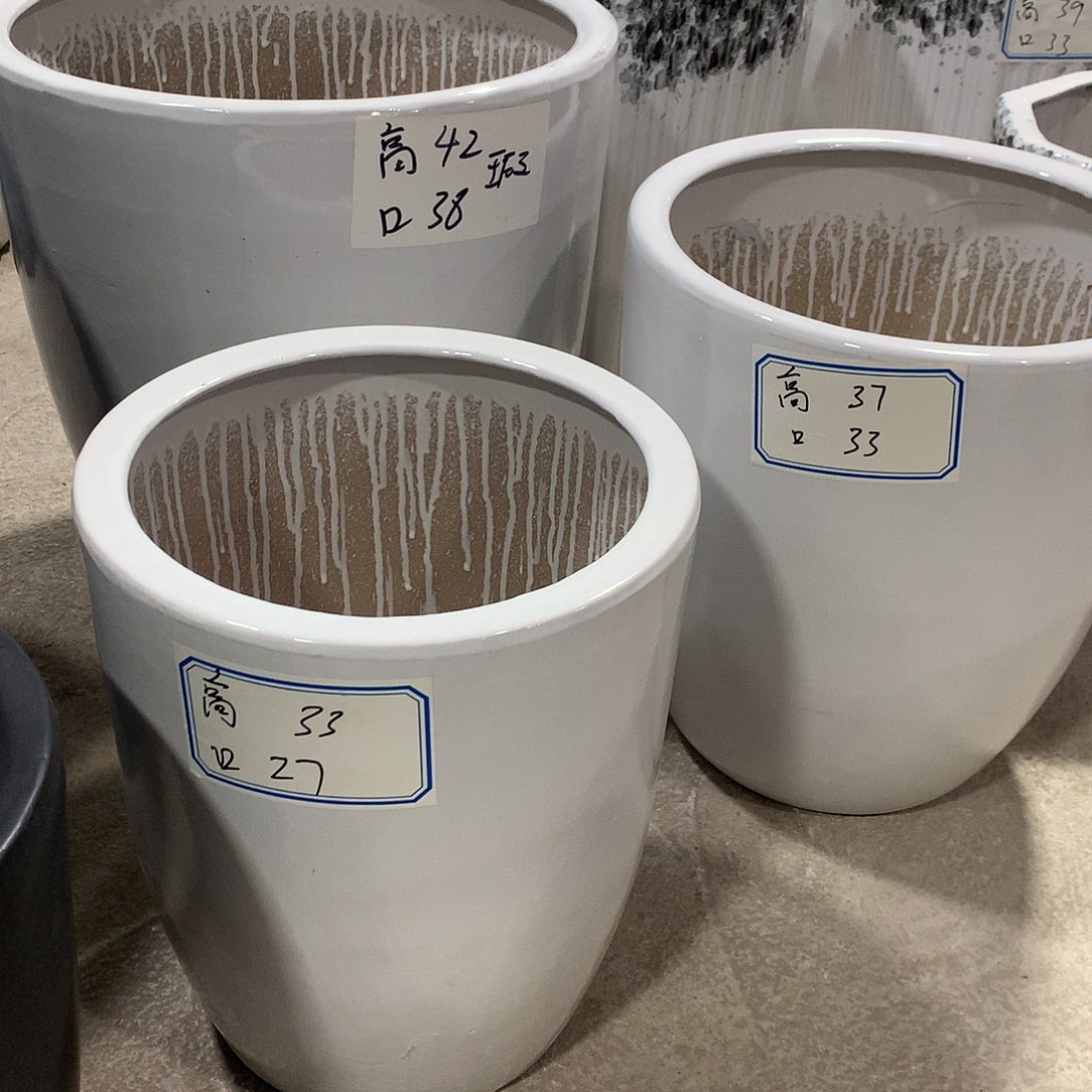 高温陶瓷花盆微瑕