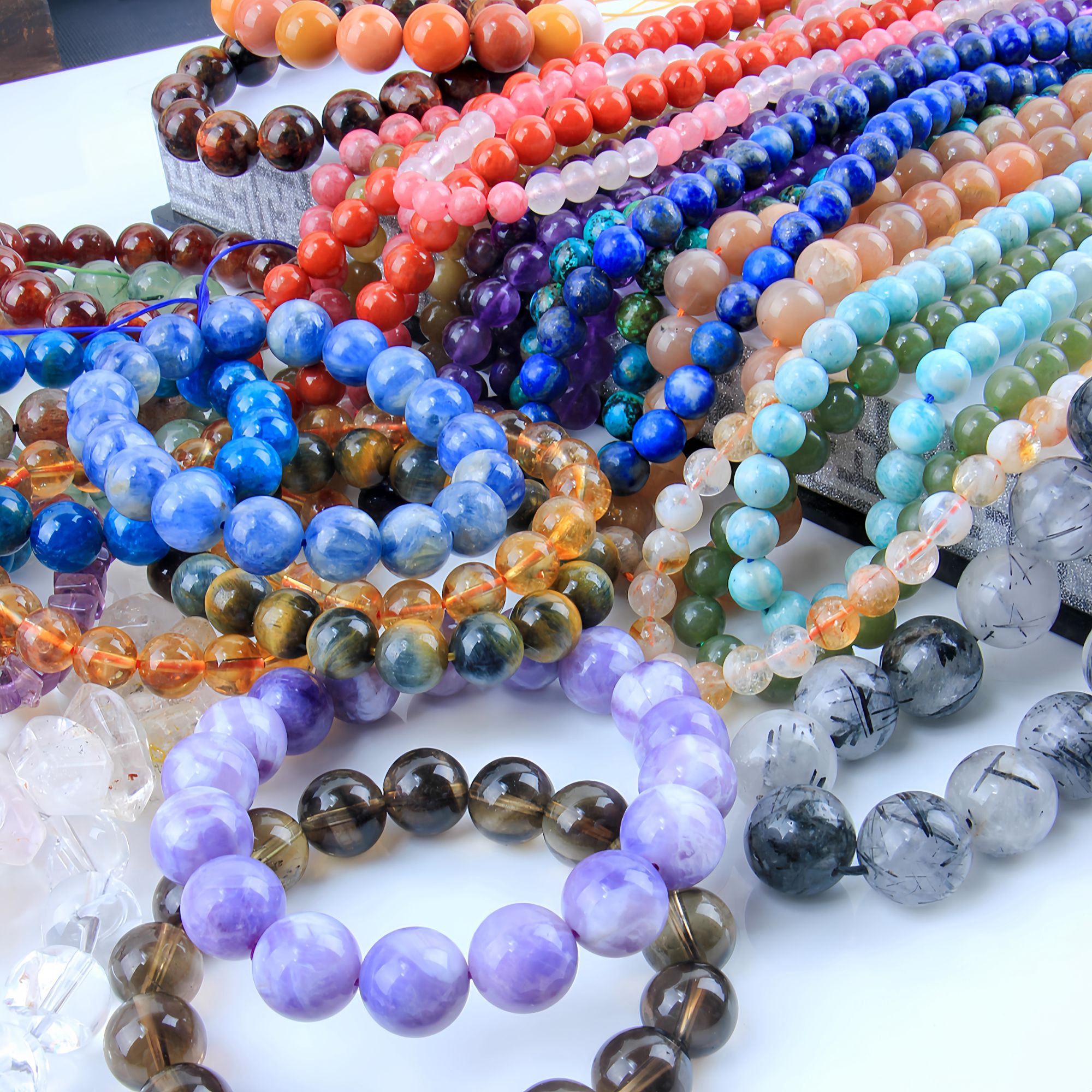 泊蝴饰品《晶石记》61-99直播间拍号专用链接diy串珠散珠水晶批发