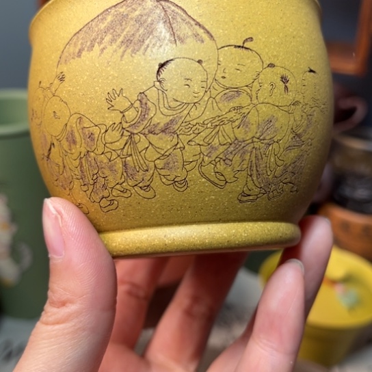 紫砂茶杯宜兴紫砂杯