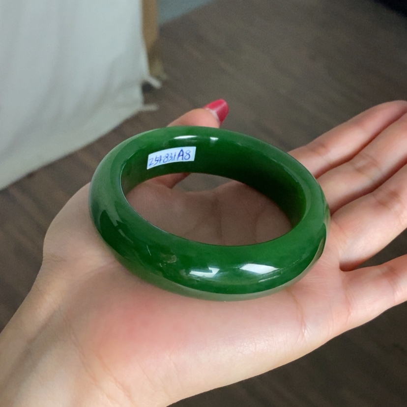 【闪购商品】和田玉（碧玉）未镶嵌手镯