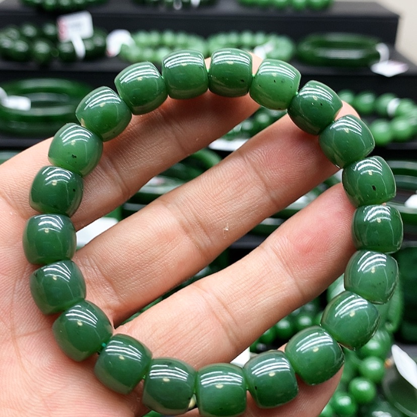 【闪购商品】和田玉（碧玉）手链未镶嵌
