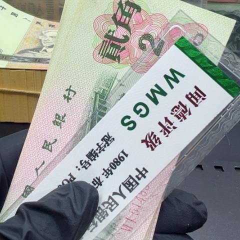 塑料第三套人民币大桥两角十张