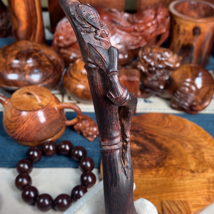 黄花梨/降香黄檀把件手把