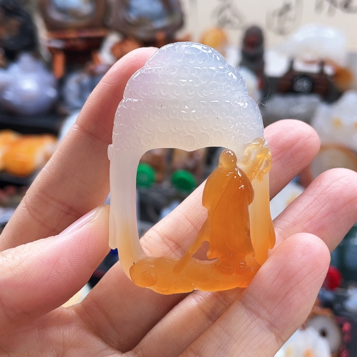 【闪购商品】玛瑙/玉髓珠宝半成品未镶嵌