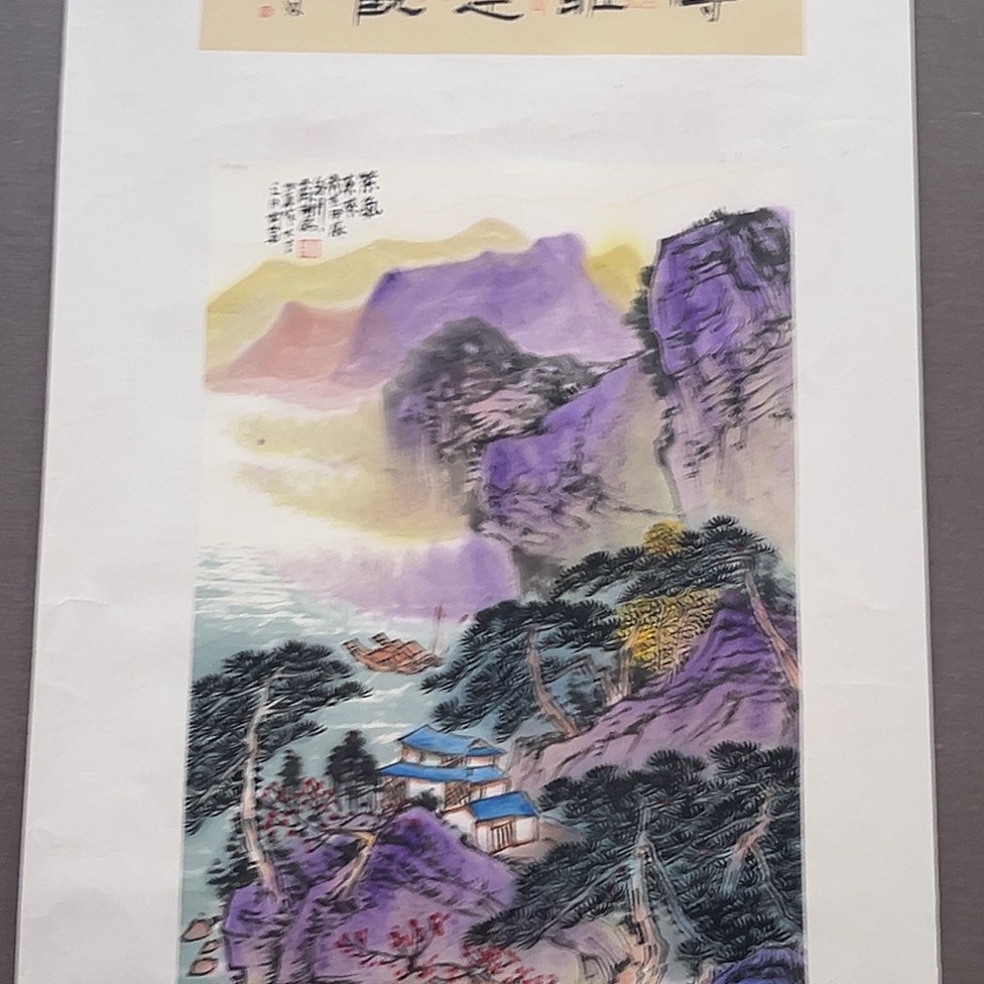 国画苏珊国画作品精品【证件视频资料】