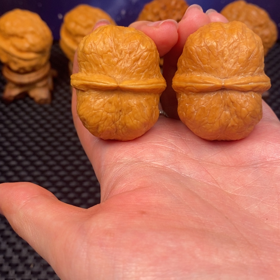 把件文玩核桃小方尊39