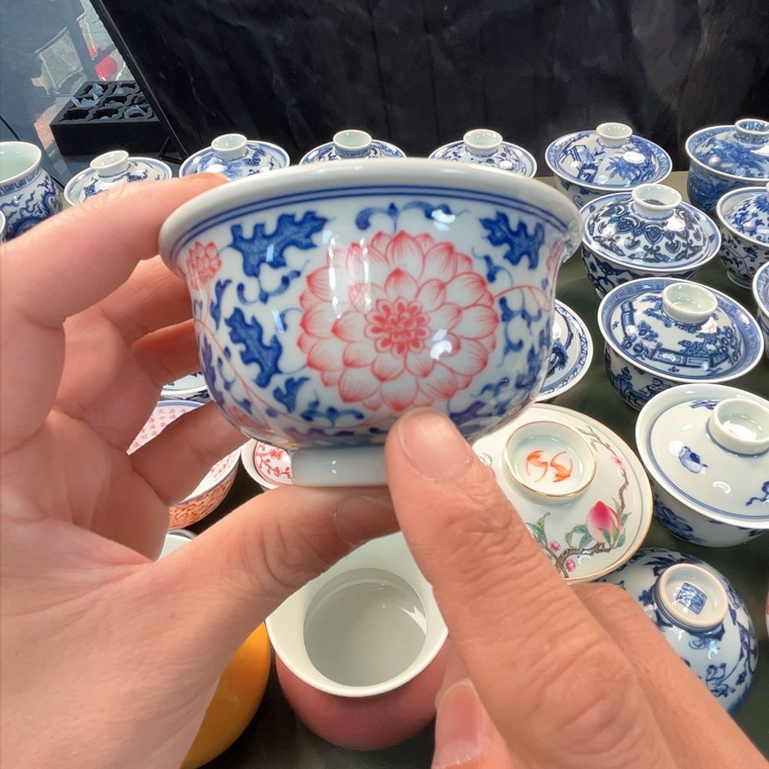 杯青花瓷器青花瓷器