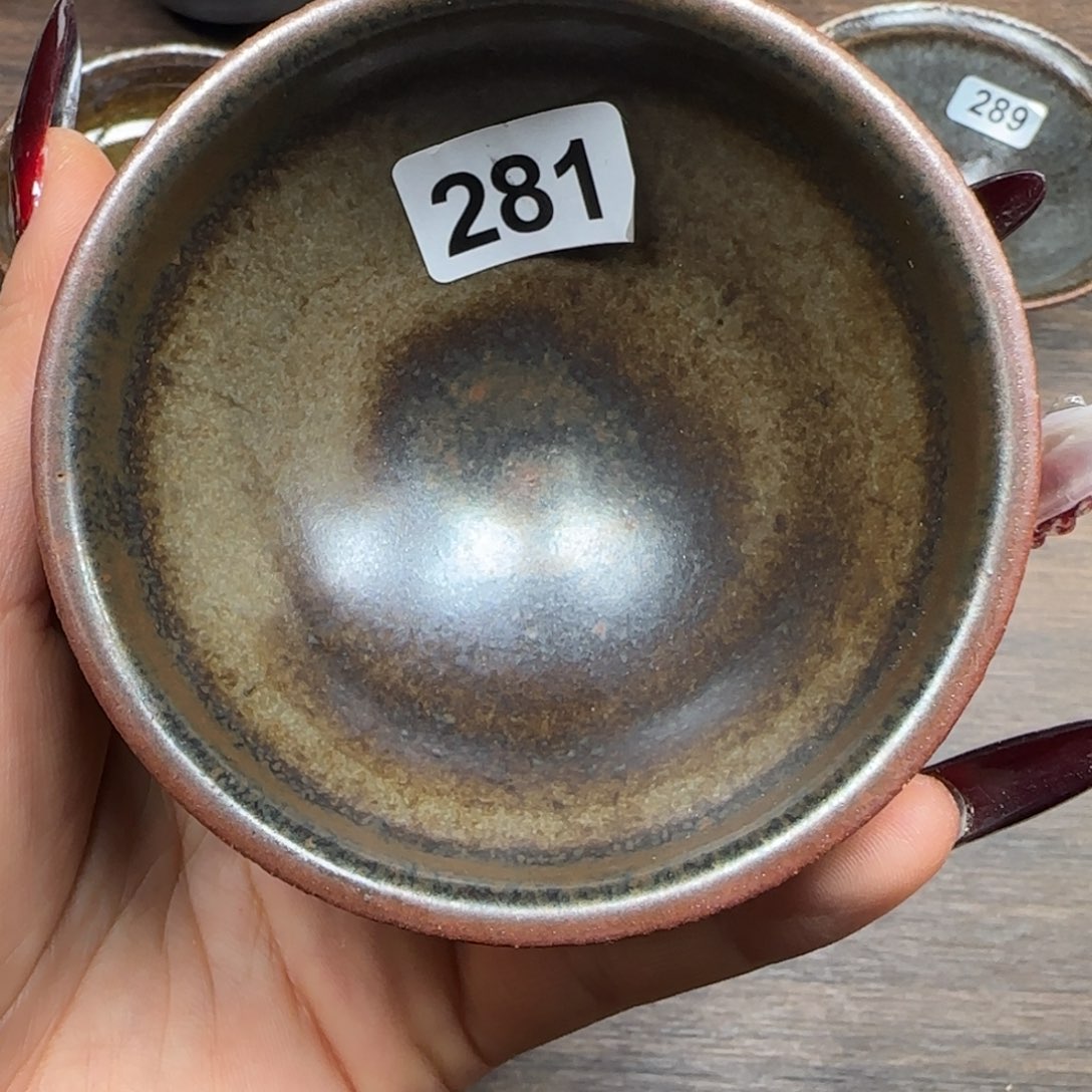 茶盏龙窑柴烧原矿原釉281