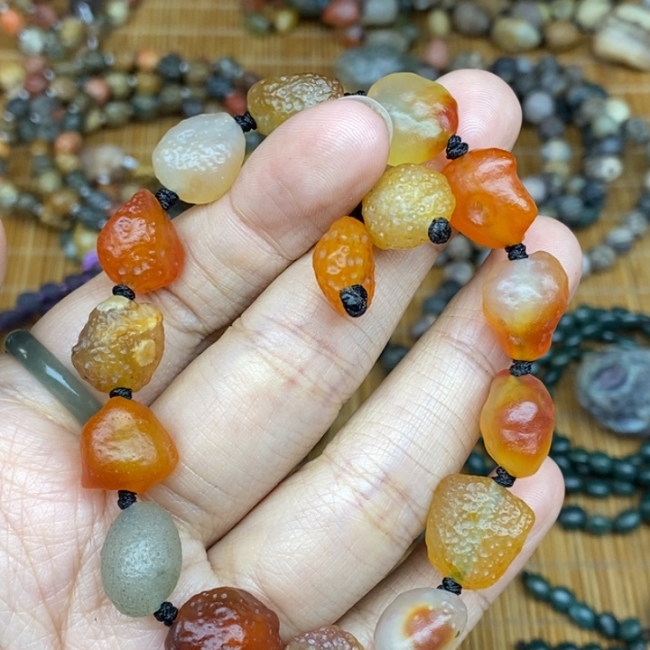 玛瑙/玉髓珠宝半成品未镶嵌