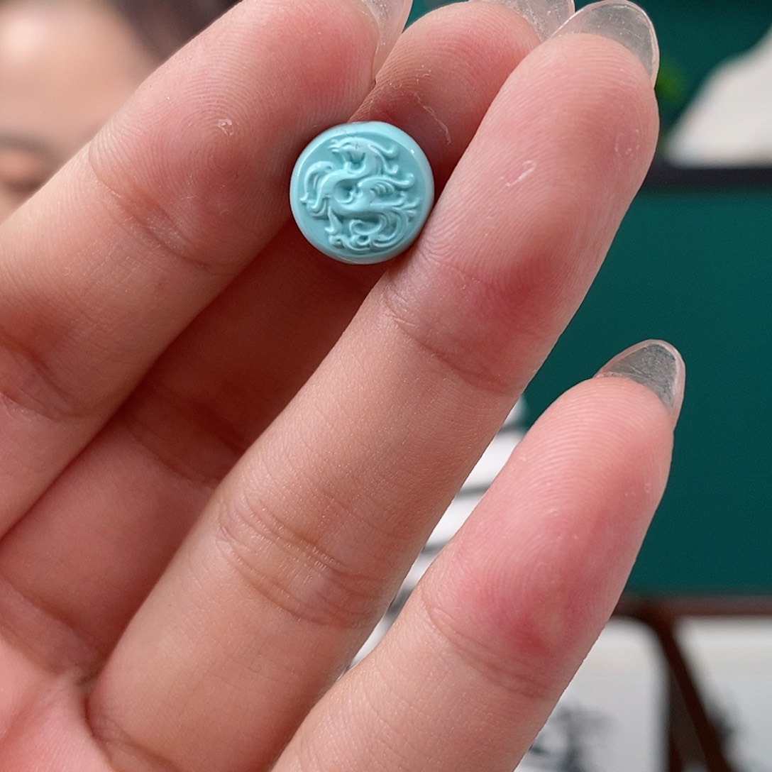 绿松石珠宝奇石未镶嵌