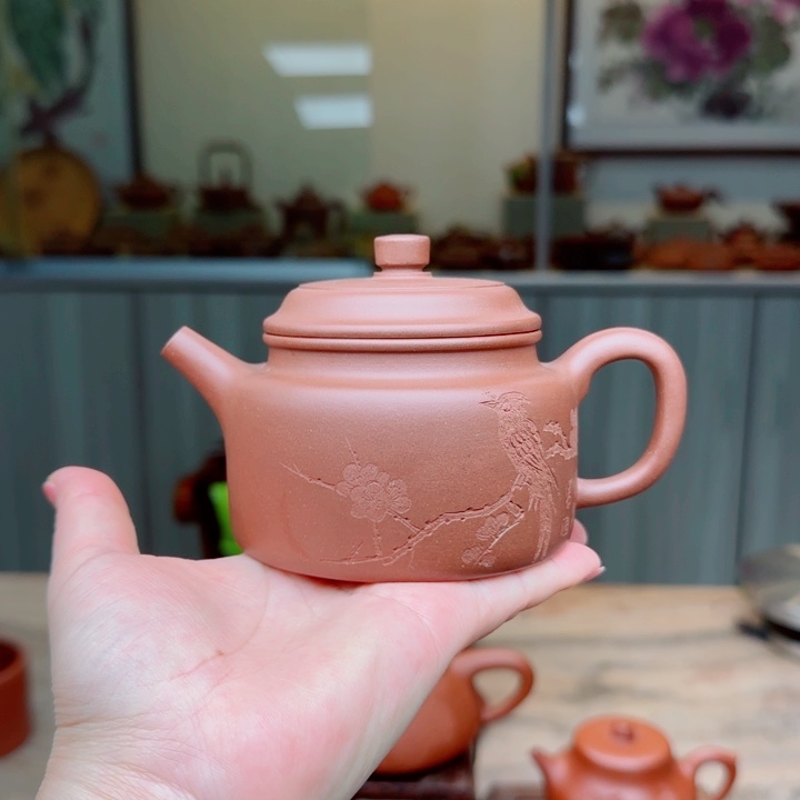 茶壶紫砂老底槽清200 c C夫妻双国工作品