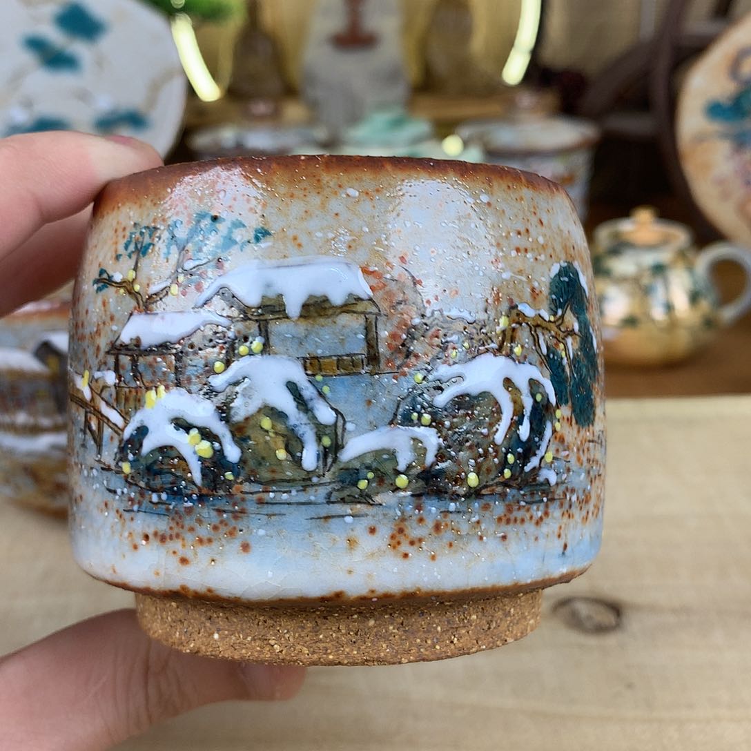 杯景德镇陶瓷手作