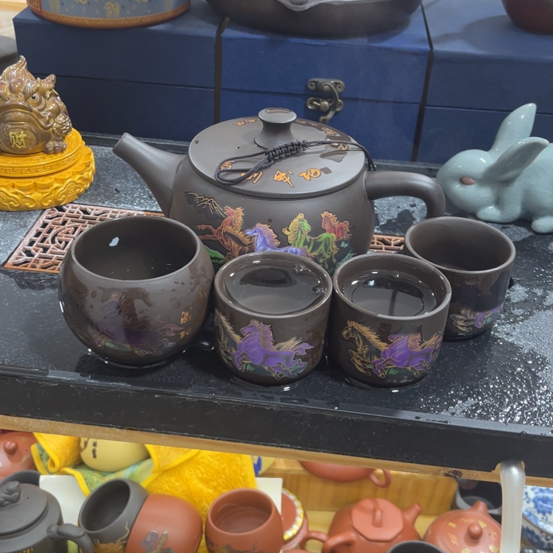 茶杯紫砂紫砂壶一壶4杯