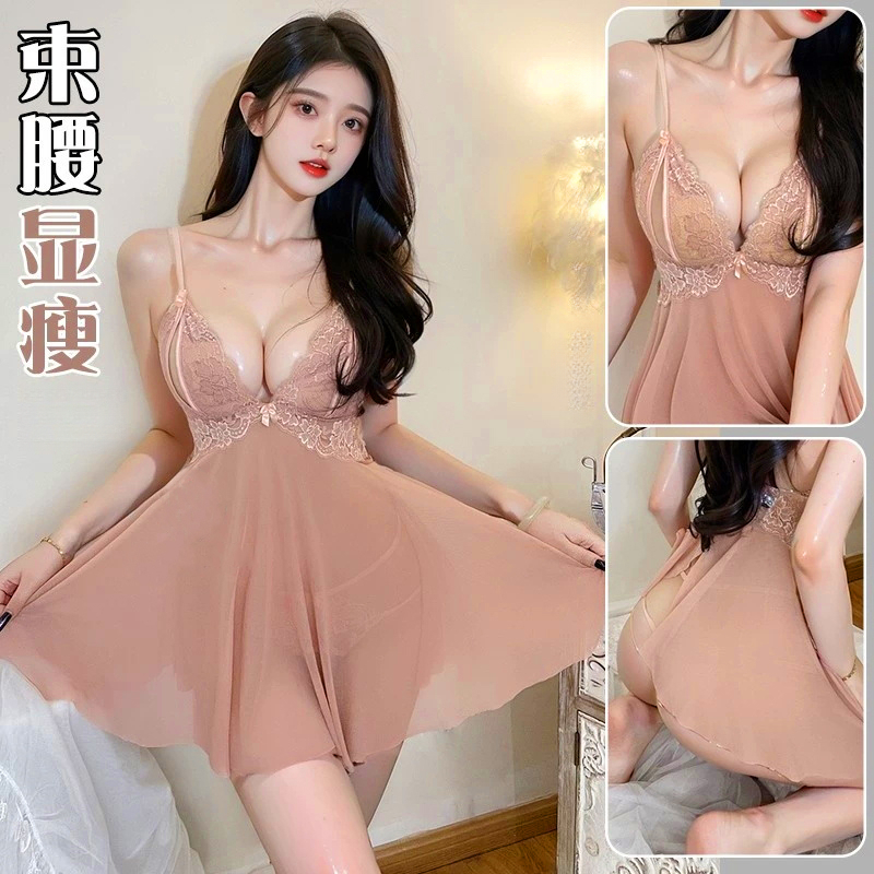 惹火猫蓬蓬裙性感睡衣甜美吊带睡裙家居套装睡衣女款爆款2025新款