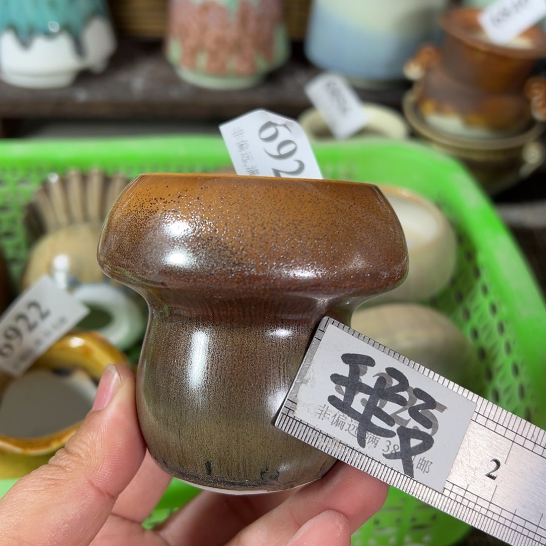 红陶N***?瑕疵景德镇手工花盆