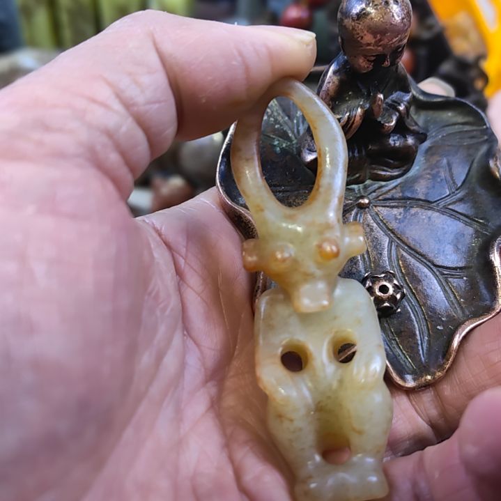 摆件铜器摆件茶摆件茶