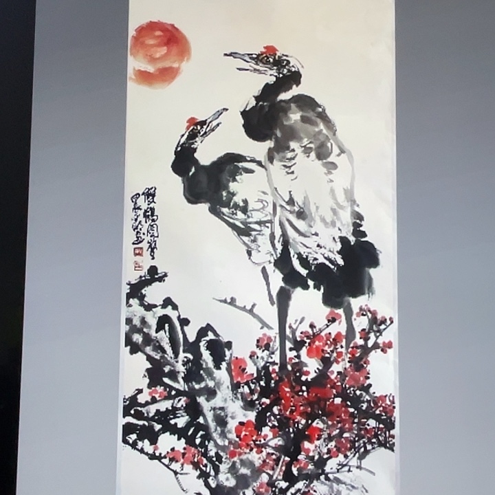 国画张圣敏先生纯手绘作品