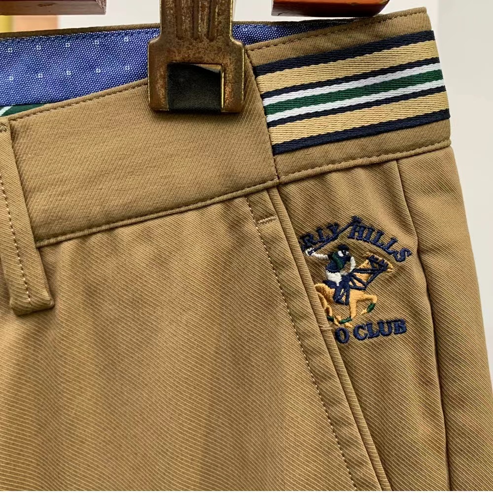 6328休闲裤裤子长裤【棉质混纺】男士时尚休闲卡其色中腰小脚休闲裤