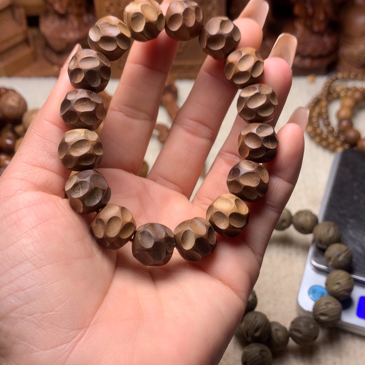 檀香木其他老山檀香手把件