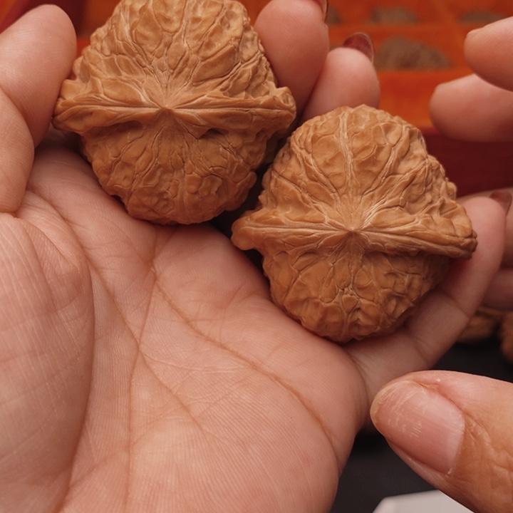 把件桃核南瓜墩46