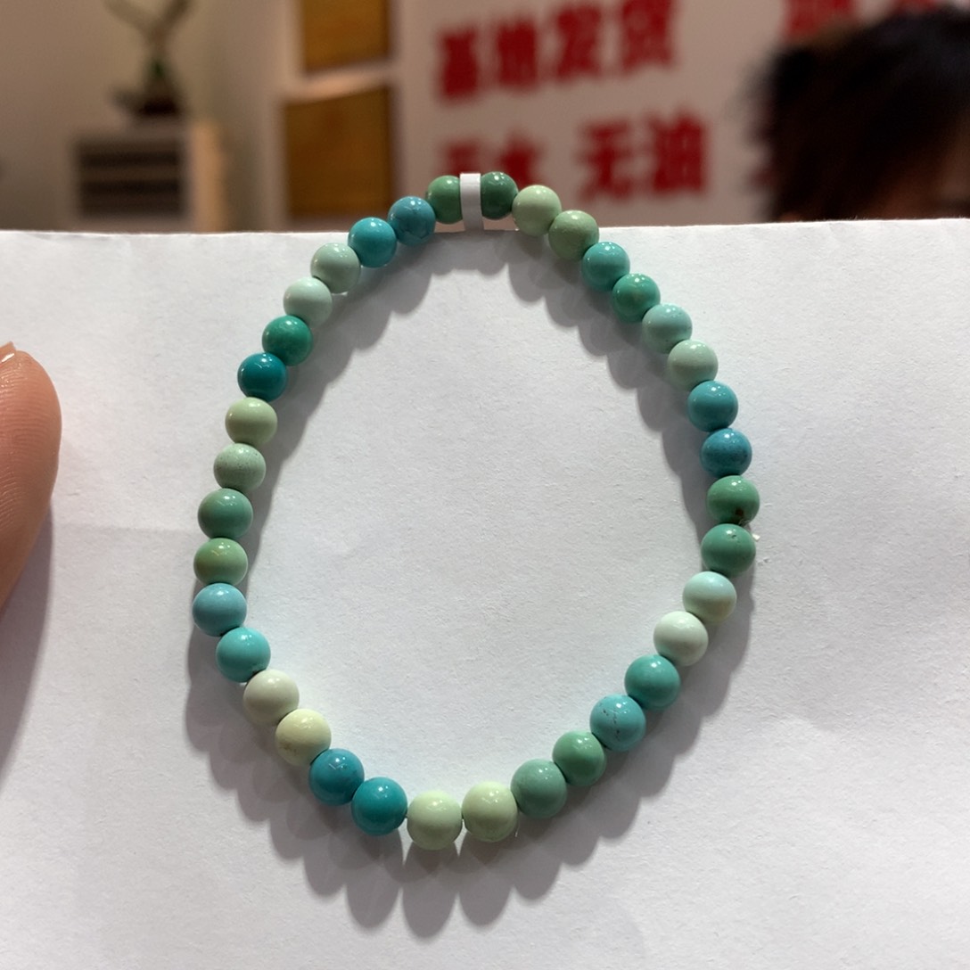 绿松石单圈未镶嵌