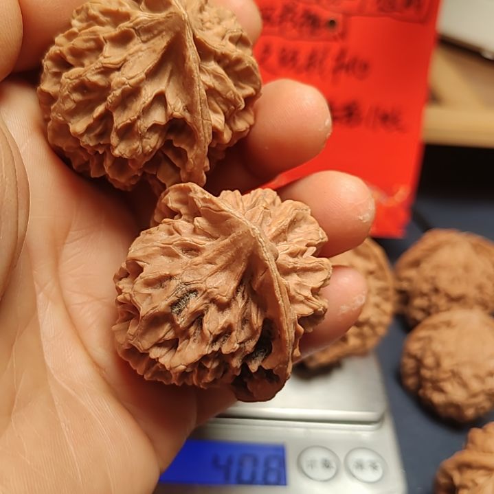 文玩核桃把件40的全品帝王