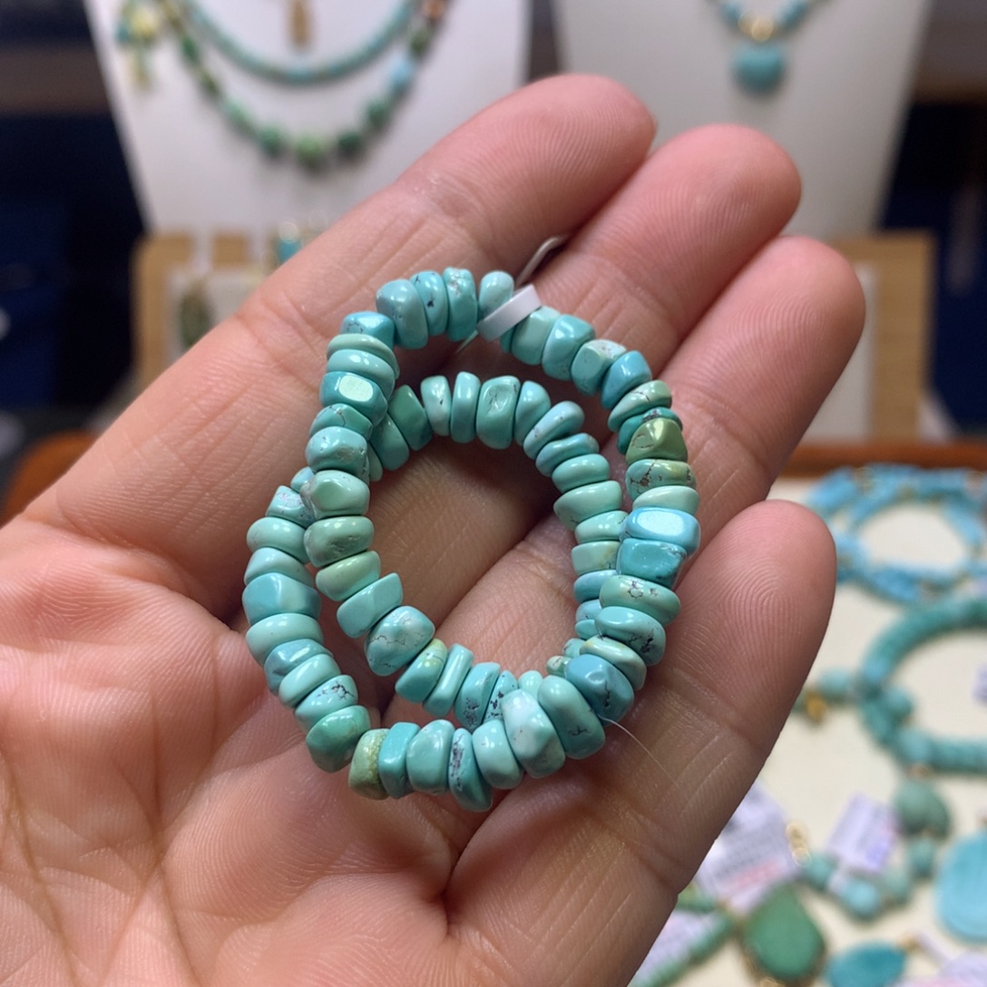 绿松石未镶嵌单圈