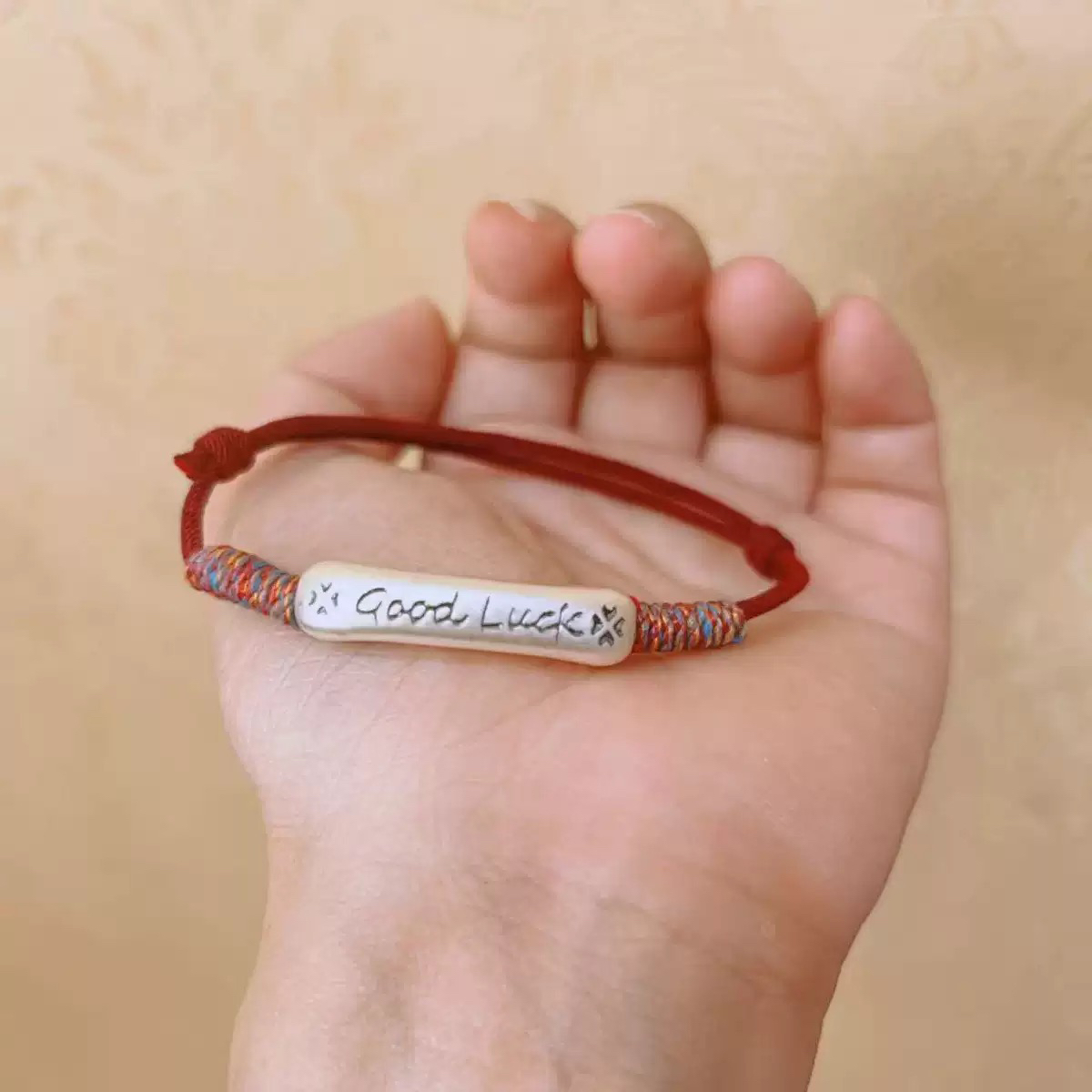 足银手链 复古3D硬银，纯银s999 红绳手链  本命年招好运