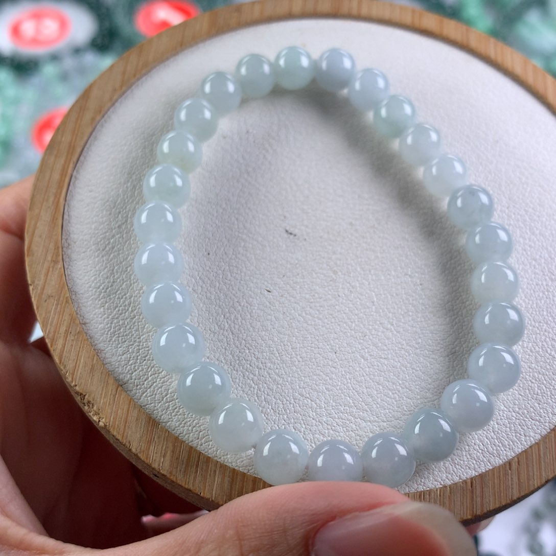 未镶嵌翡翠手链卡7