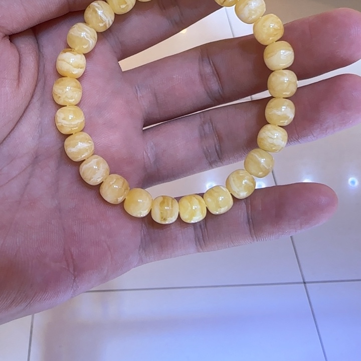 手链琥珀未镶嵌蜜蜡