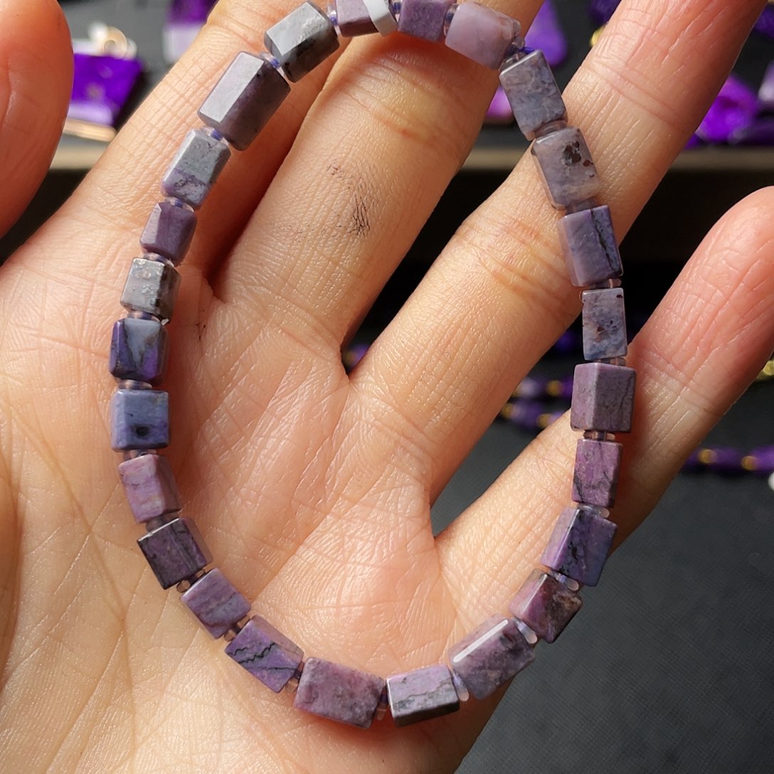 苏纪石（舒俱来）手链未镶嵌