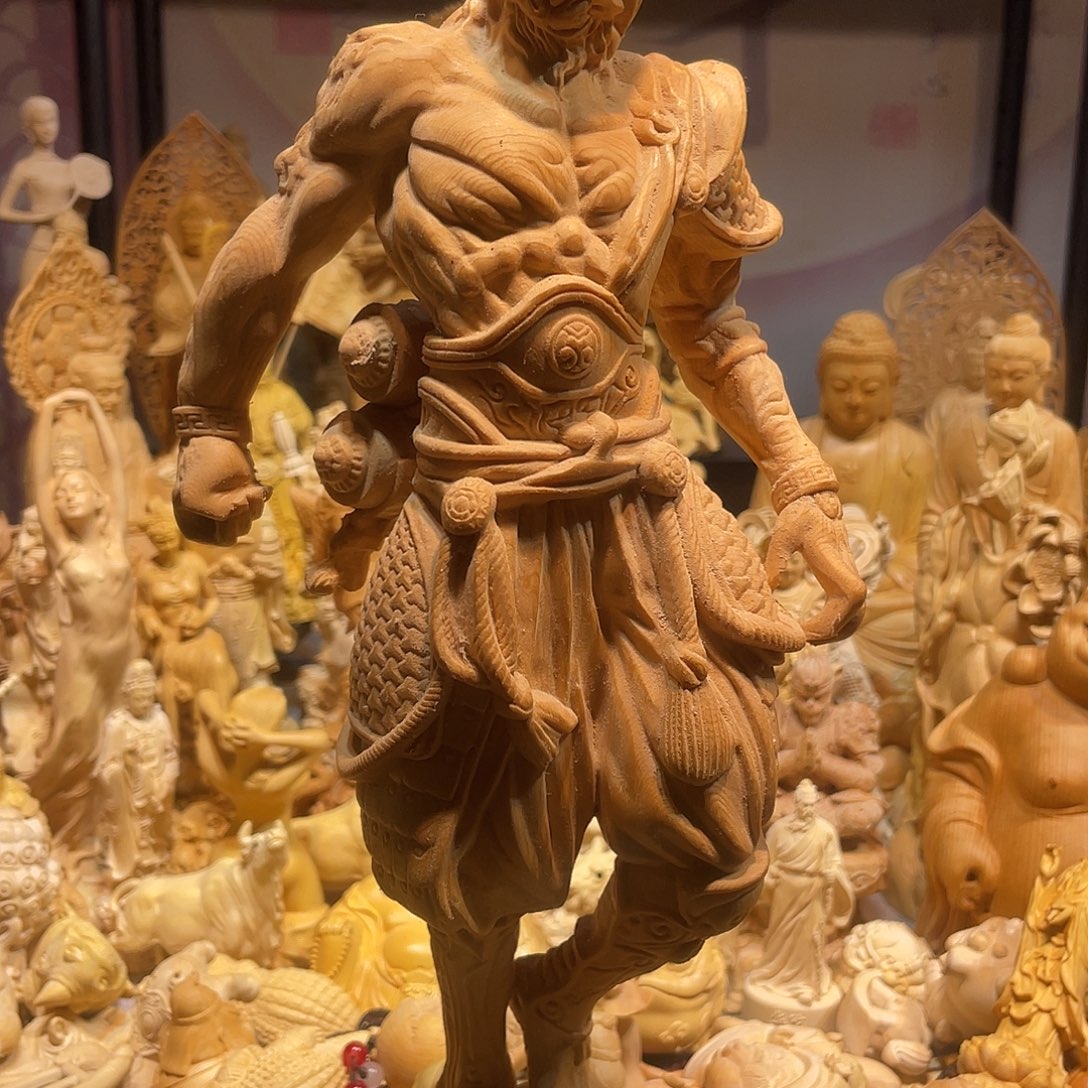 刚***子黄杨木大号孙悟空