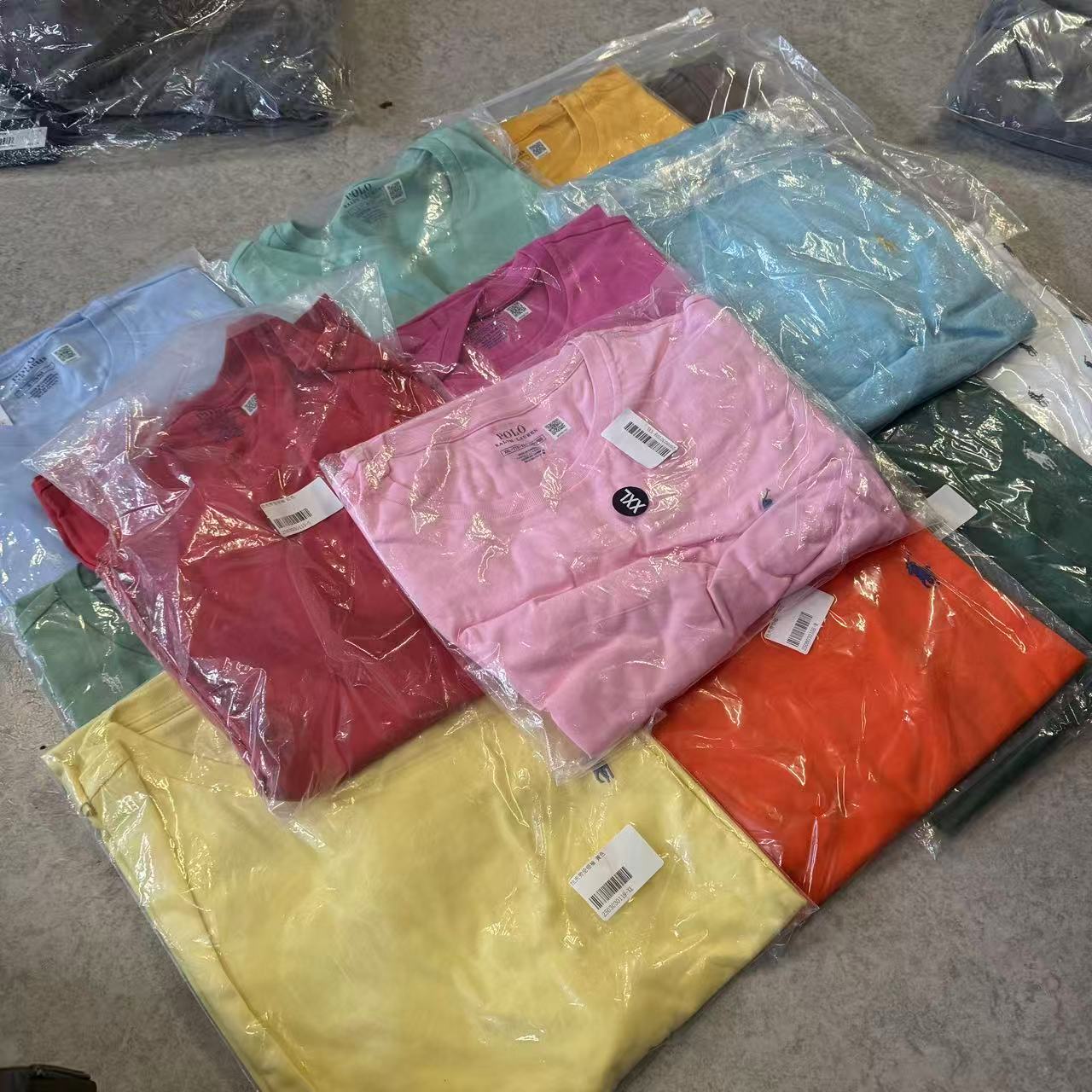 农民骑马伦稿把 纯色小logo T恤短袖 挑码不挑款 