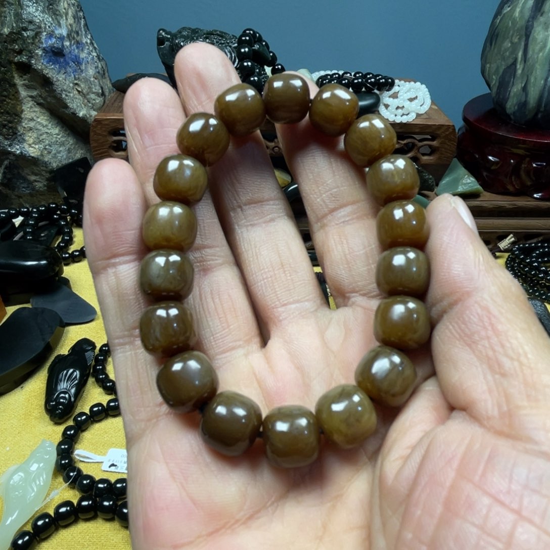 和田玉手链未镶嵌