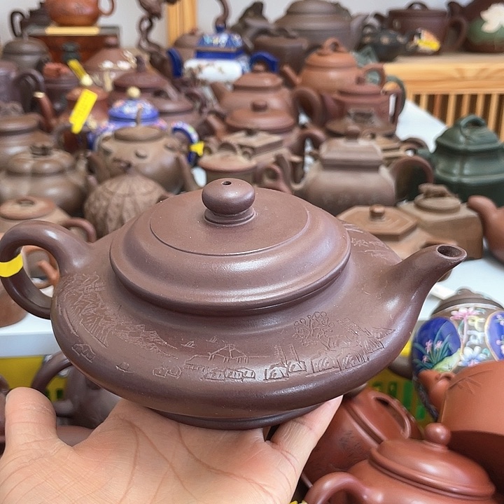 茶壶紫砂450cc宜兴紫砂壶