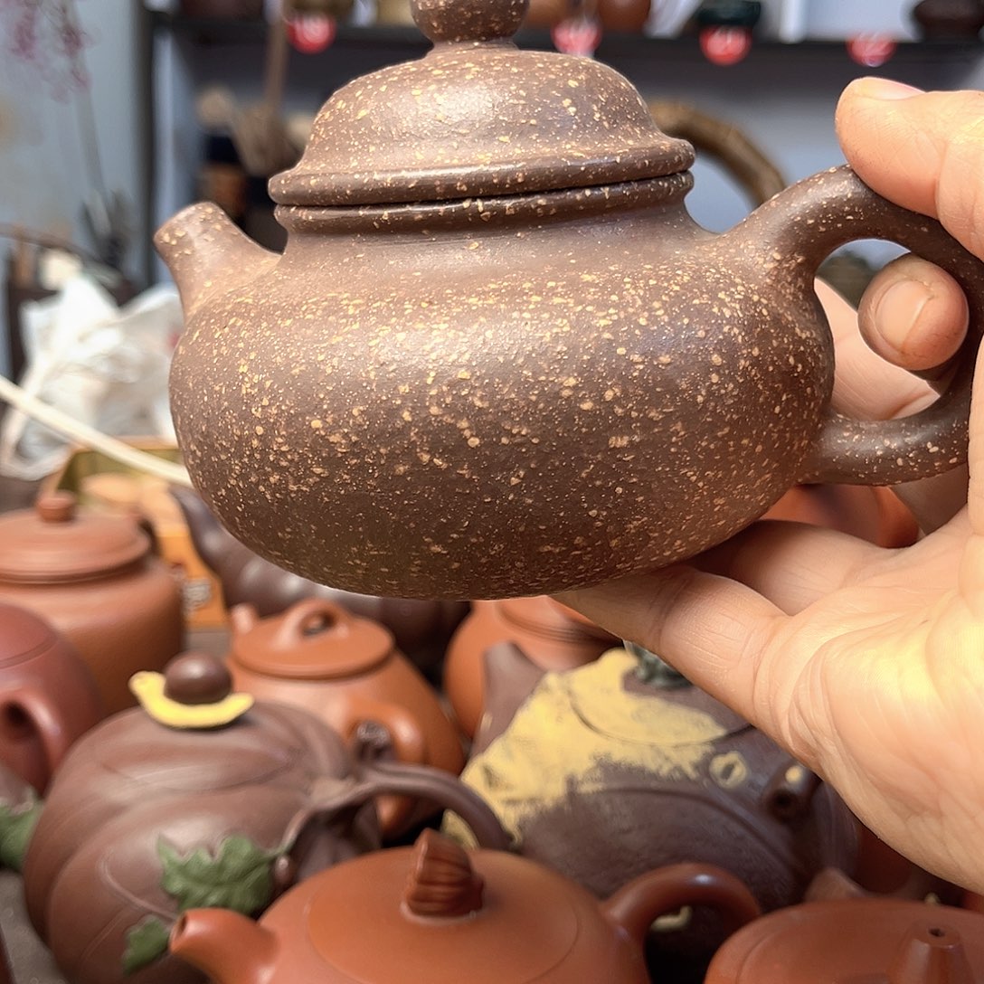 茶壶紫砂全手工制作和半手工制作