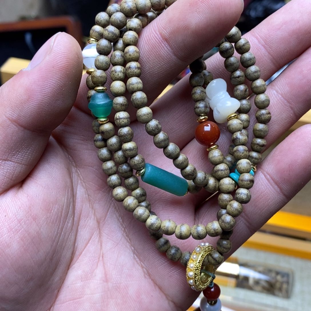 滴血莲花菩提吊坠