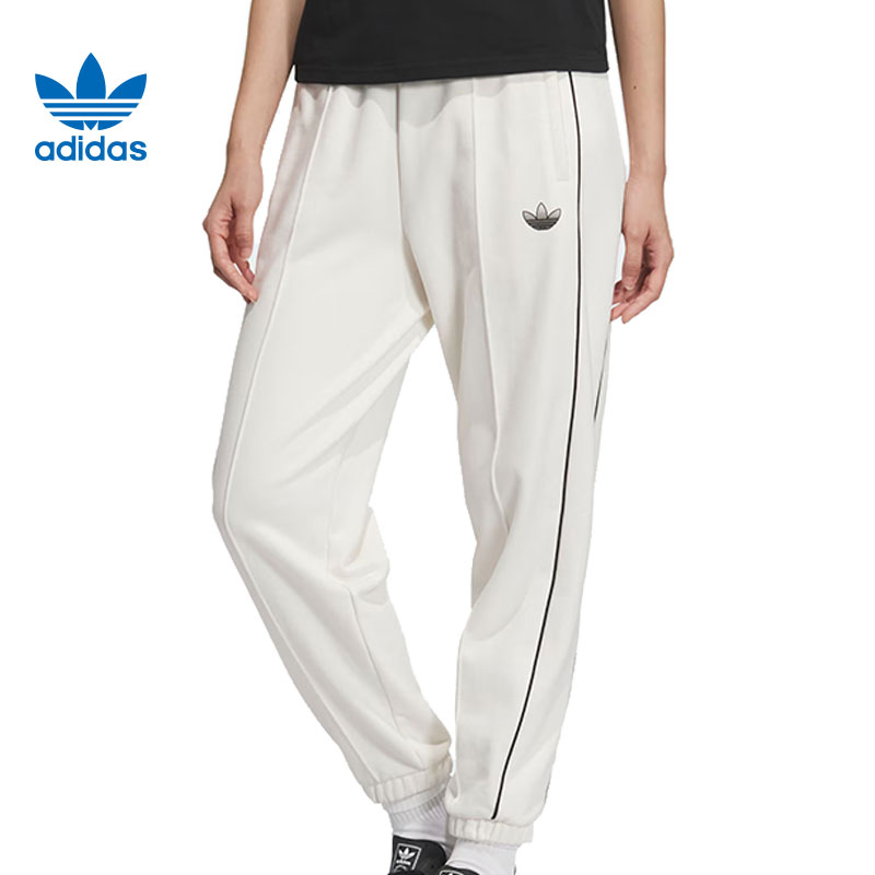 adidas阿迪达斯【环】三叶草女子运动休闲长裤裤子JZ4384