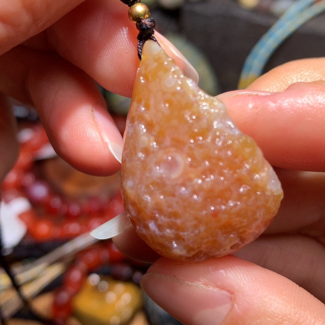 未镶嵌玛瑙/玉髓珠宝半成品