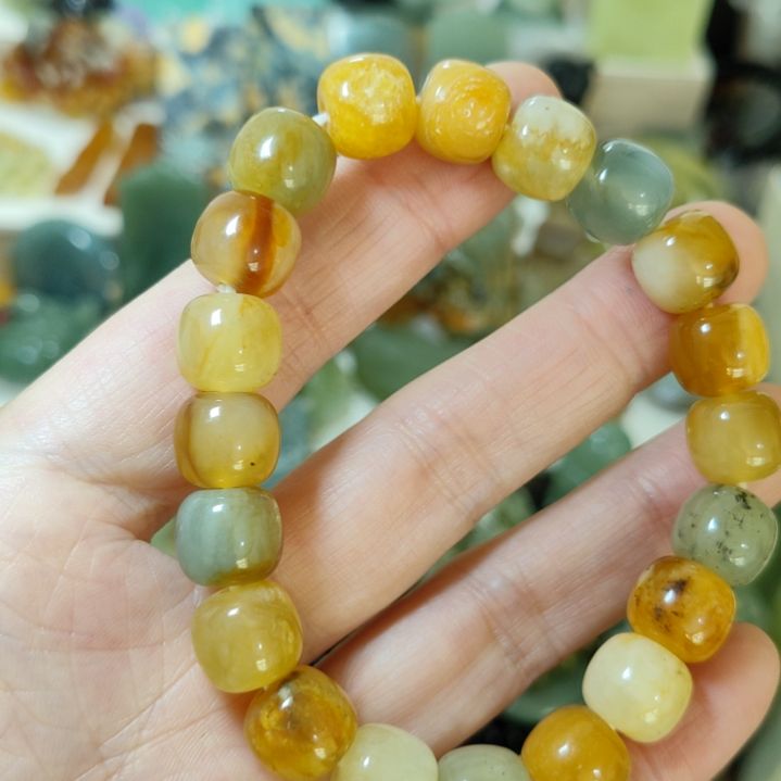 岫玉未镶嵌手串手串手串