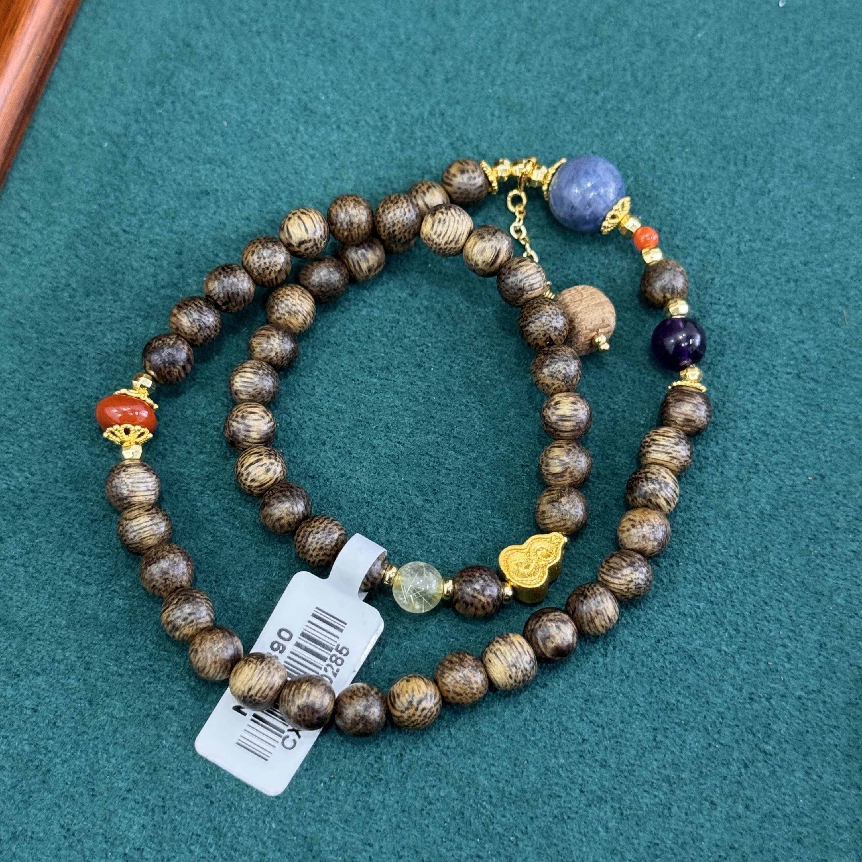 【藏传】 藏式双圈香香手链中式手串（多样性发其一）