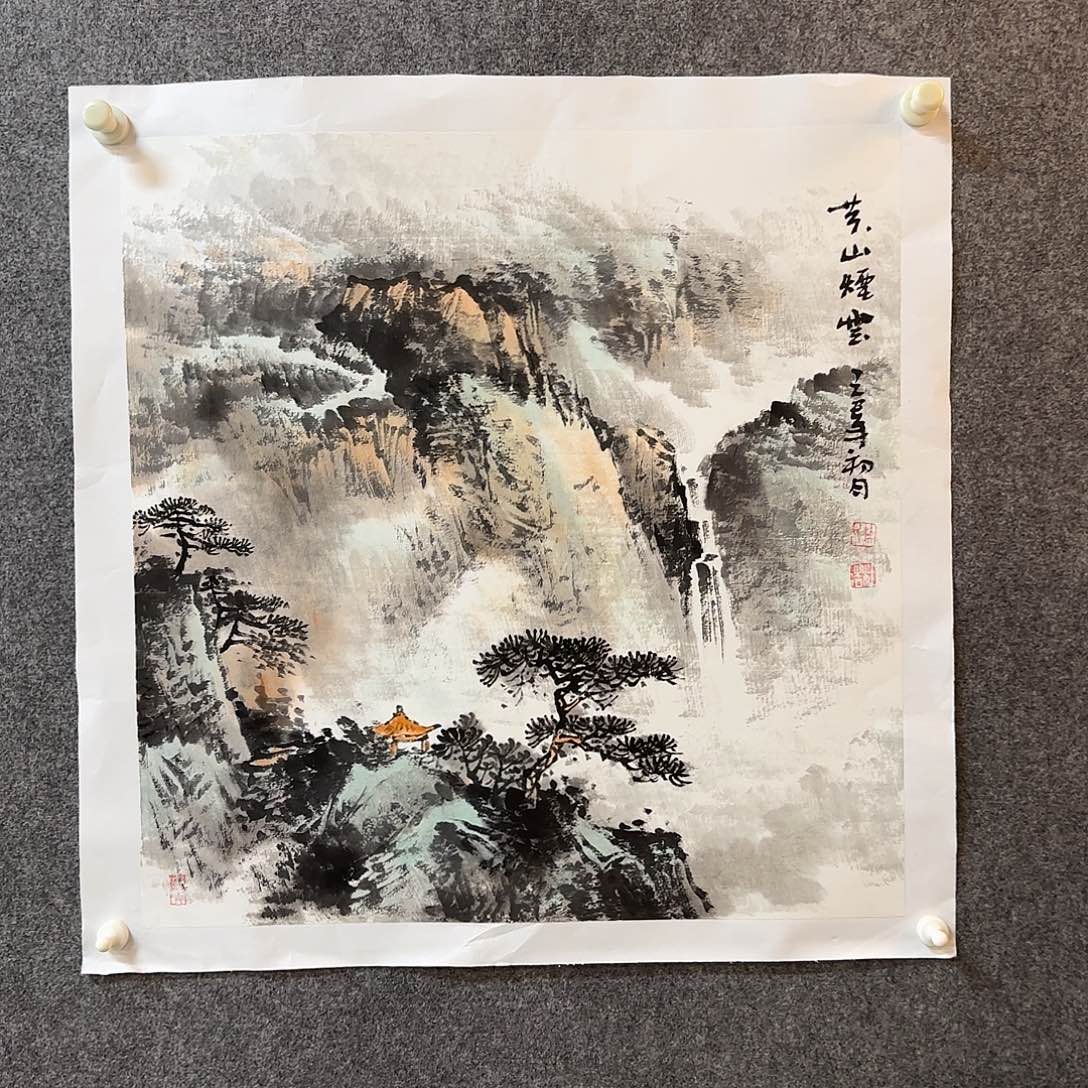 国画杜浩 老师手绘作品